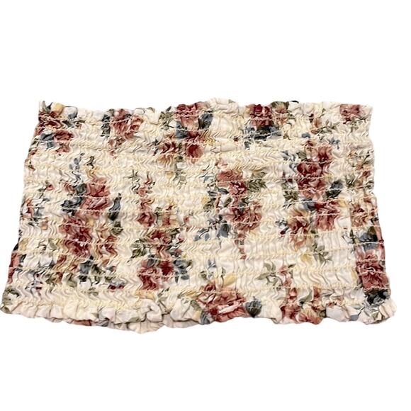 LF furst of a kind floral bandeau top - Picture 1 of 3